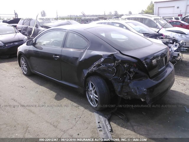 JTKDE177150035660 - 2005 TOYOTA SCION TC 灰色 照片 3