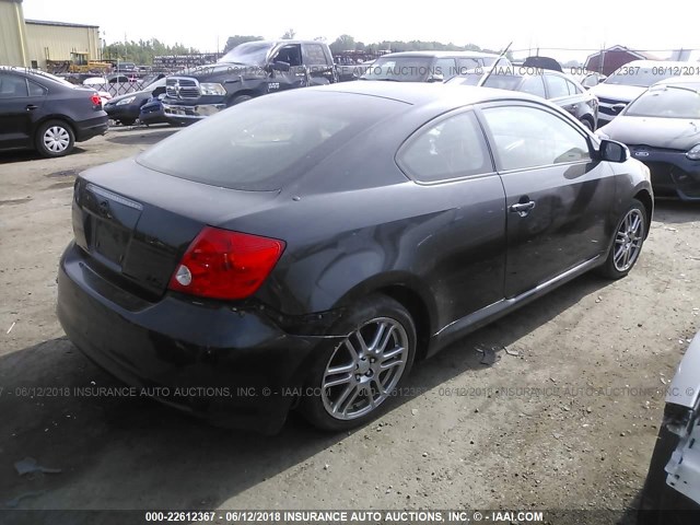 JTKDE177150035660 - 2005 TOYOTA SCION TC 灰色 照片 4