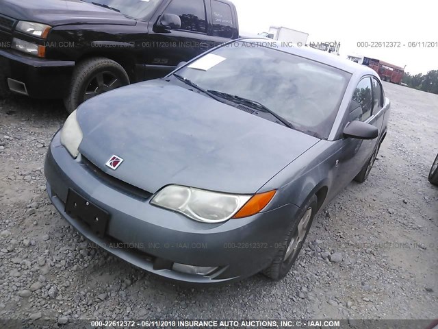 1G8AV15F67Z173742 - 2007 SATURN ION LEVEL 3 BLUE photo 2