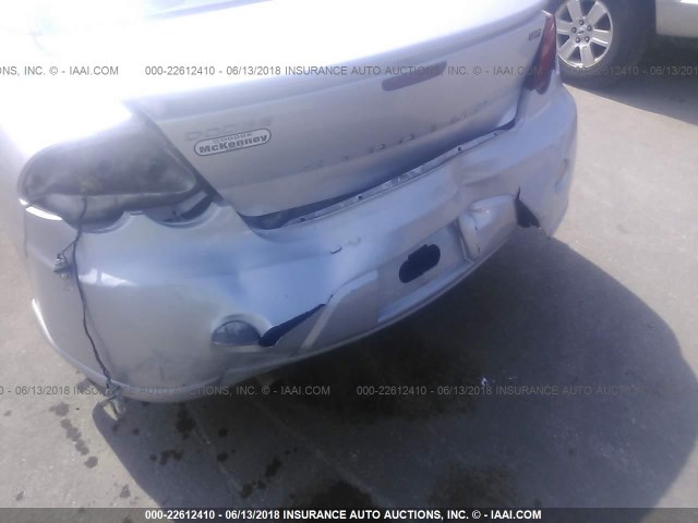 4B3AG42G75E017017 - 2005 DODGE STRATUS SXT SILVER photo 6