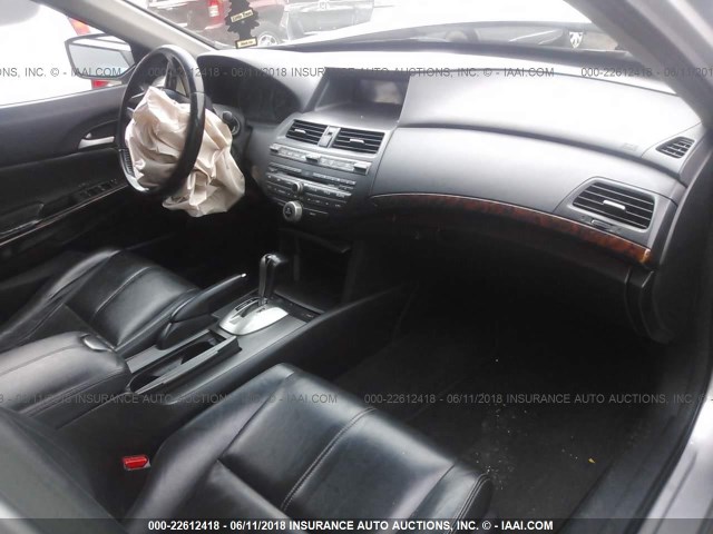 5J6TF2H51CL002649 - 2012 HONDA CROSSTOUR EXL ვერცხლისფერი ფოტო 5