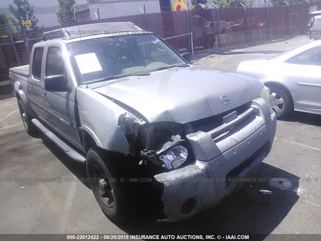 1N6ED29X32C306811 - 2002 NISSAN FRONTIER CREW CAB XE/CREW CAB SE TAN photo 1