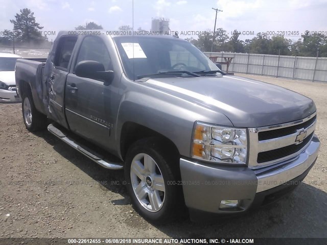 3GCEC13J87G538068 - 2007 CHEVROLET SILVERADO C1500 CREW CAB TAN photo 1