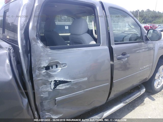 3GCEC13J87G538068 - 2007 CHEVROLET SILVERADO C1500 CREW CAB TAN photo 6