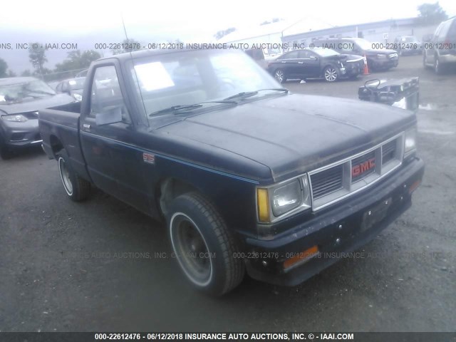 1GTBS14EXJ2518024 - 1988 GMC S TRUCK S15 BLACK photo 1