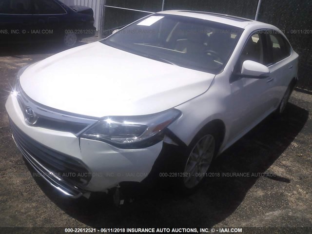 4T1BK1EB3DU075840 - 2013 TOYOTA AVALON PREMIUM/TOURING/LIMITED WHITE photo 2