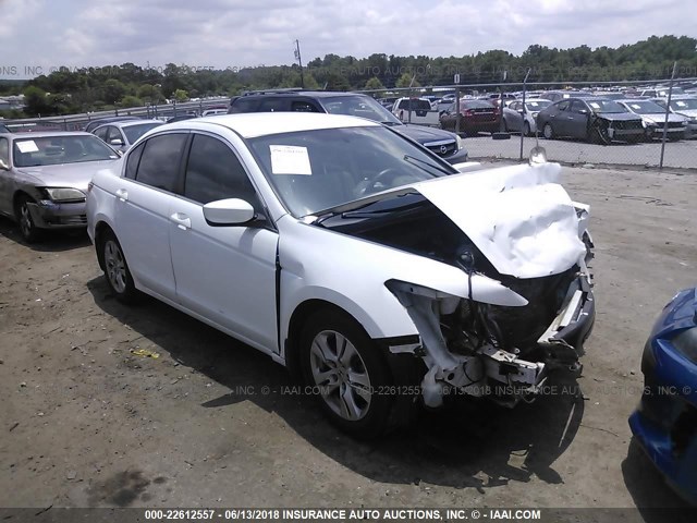 1HGCP26488A147916 - 2008 HONDA ACCORD LXP WHITE photo 1