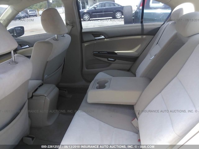 1HGCP26488A147916 - 2008 HONDA ACCORD LXP WHITE photo 8