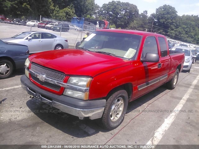 2GCEC19V631121805 - 2003 CHEVROLET SILVERADO C1500 RED photo 2