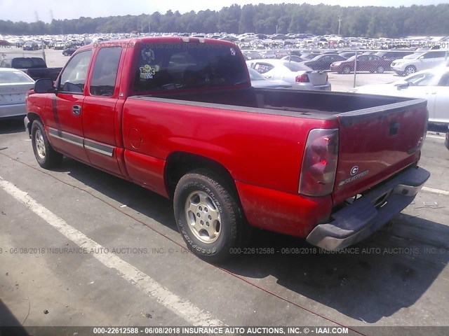 2GCEC19V631121805 - 2003 CHEVROLET SILVERADO C1500 RED photo 3