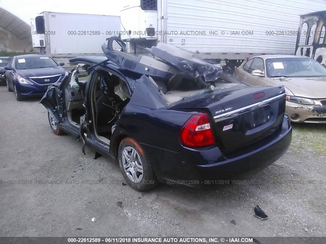 1G1ZS58FX7F165366 - 2007 CHEVROLET MALIBU LS BLUE photo 3