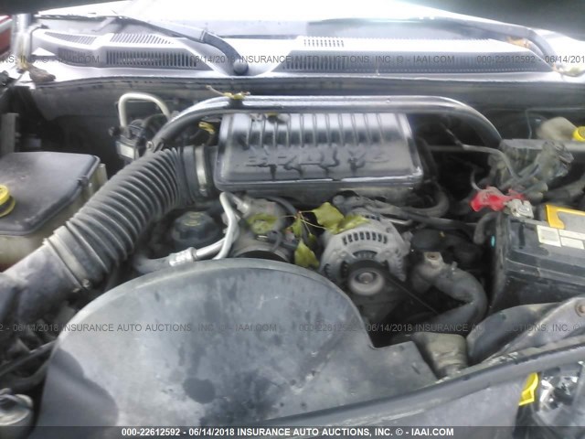 1J8HG48K26C162210 - 2006 JEEP COMMANDER BLACK photo 10