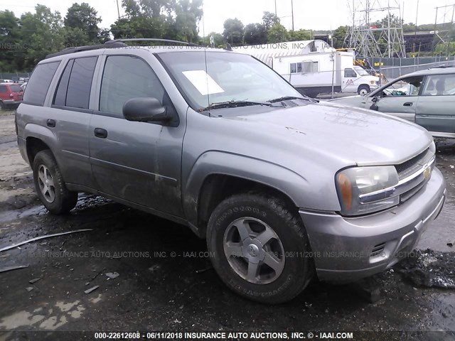 1GNDT13S962274202 - 2006 CHEVROLET TRAILBLAZER LS/LT GRAY photo 1