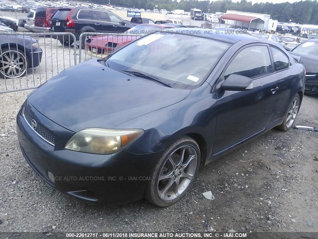 JTKDE177670217969 - 2007 TOYOTA SCION TC 灰色 照片 2