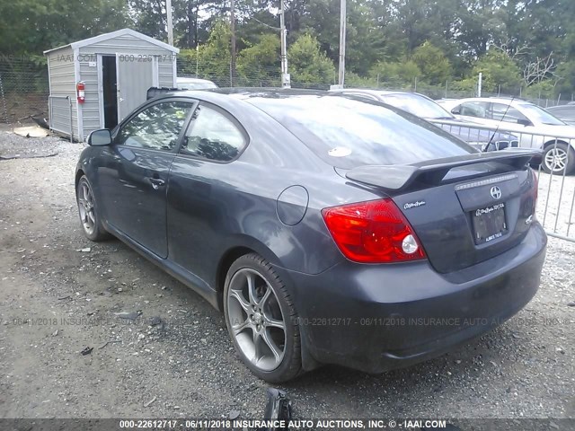 JTKDE177670217969 - 2007 TOYOTA SCION TC 灰色 照片 3