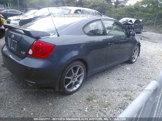 JTKDE177670217969 - 2007 TOYOTA SCION TC 灰色 照片 4