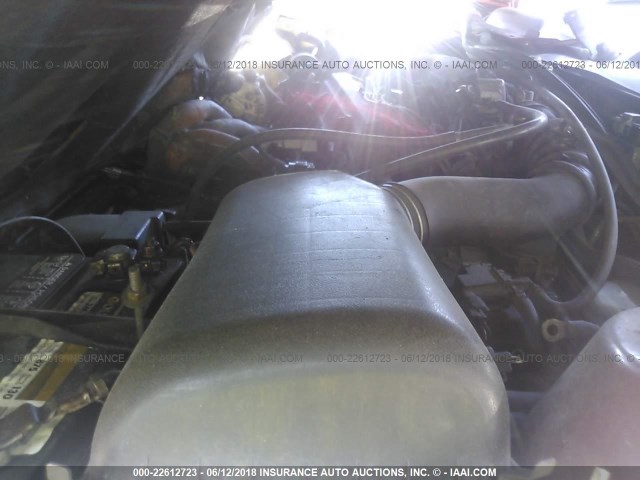 JT2BG22K2V0016828 - 1997 TOYOTA CAMRY LE/XLE RED photo 10