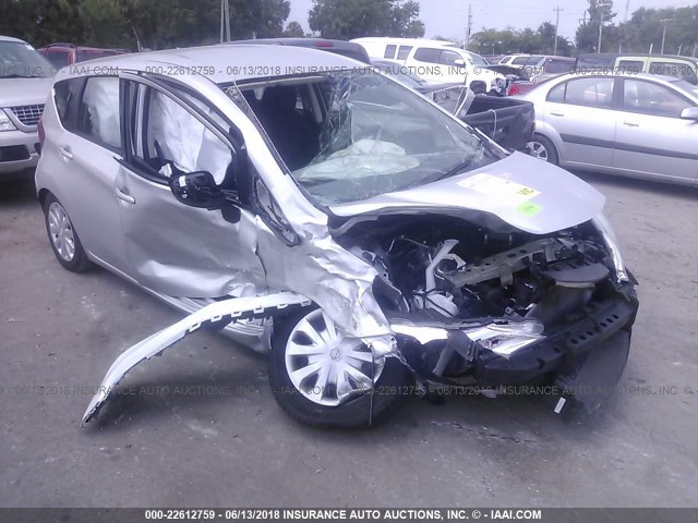 3N1CE2CP3GL358468 - 2016 NISSAN VERSA NOTE S/S PLUS/SV/SL/SR SILVER photo 1