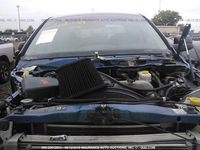 3D7KS28CX6G142105 - 2006 DODGE RAM 2500 ST/SLT/LARAMIE ლურჯი ფოტო 10