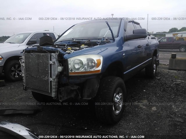 3D7KS28CX6G142105 - 2006 DODGE RAM 2500 ST/SLT/LARAMIE BLUE photo 2