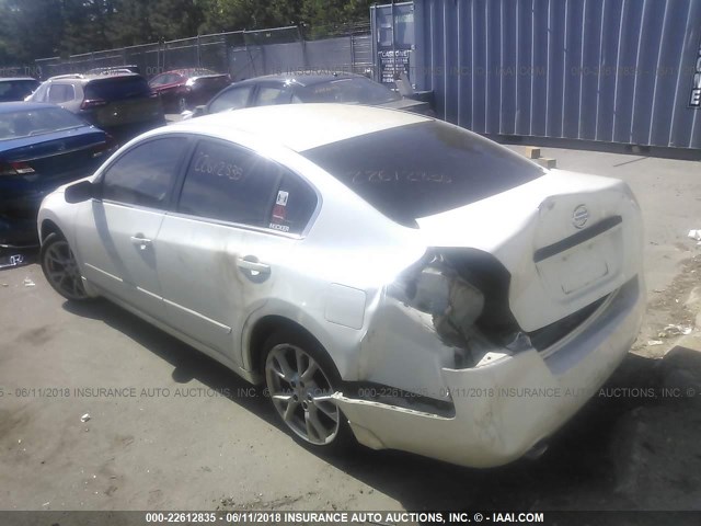 1N4AL21E68N498694 - 2008 NISSAN ALTIMA 2.5/2.5S WHITE photo 3