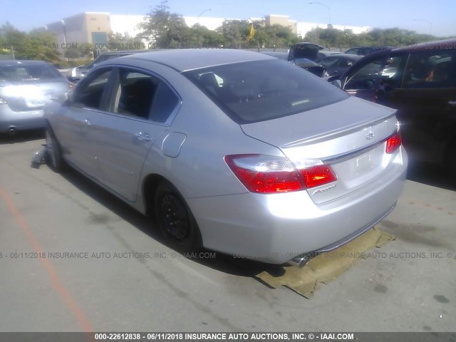 1HGCR2F53DA124377 - 2013 HONDA ACCORD SPORT 银色 照片 3