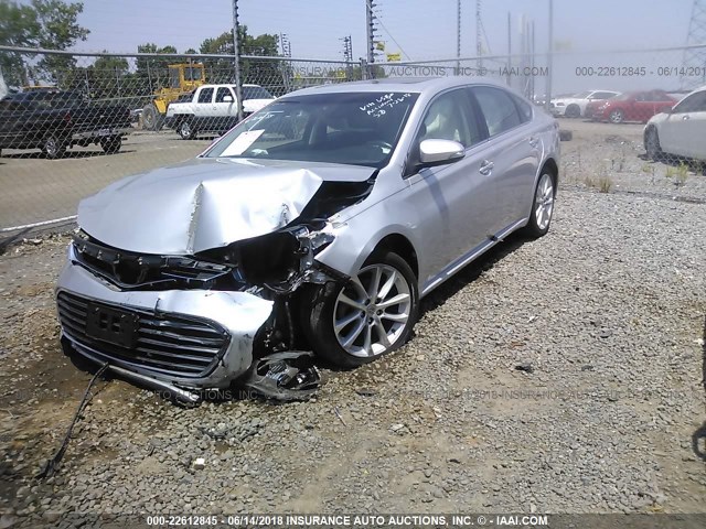 4T1BK1EB3DU046550 - 2013 TOYOTA AVALON PREMIUM/TOURING/LIMITED SILVER photo 2