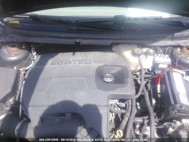 1G1ZB5E12BF215811 - 2011 CHEVROLET MALIBU LS GRAY photo 10