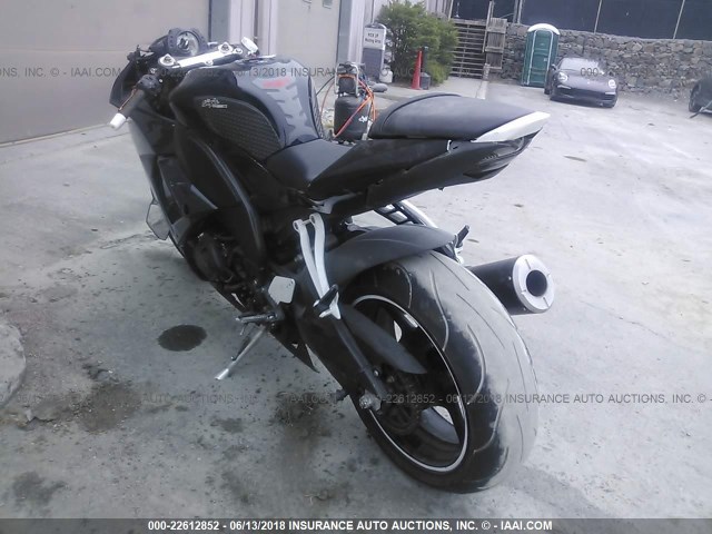 JKAZXCE198A002609 - 2008 KAWASAKI ZX1000 E BLACK photo 3