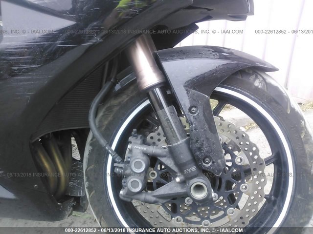 JKAZXCE198A002609 - 2008 KAWASAKI ZX1000 E BLACK photo 5