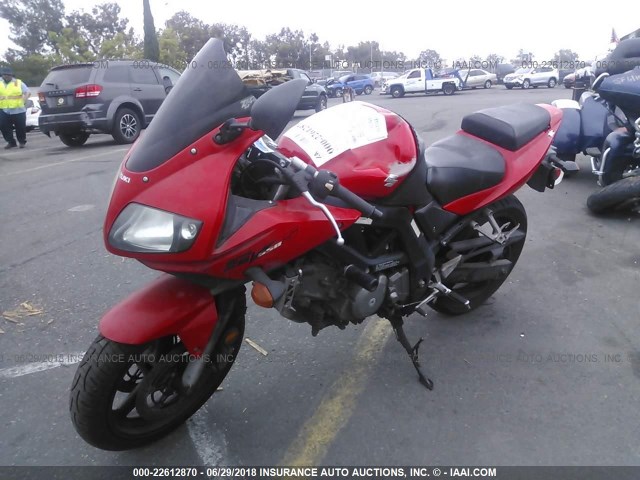 JS1VP53A862105086 - 2006 SUZUKI SV650 RED photo 2