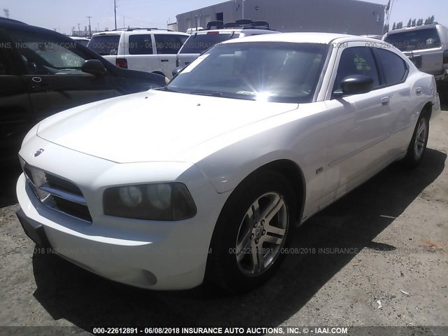 2B3KA43G16H238001 - 2006 DODGE CHARGER SE/SXT WHITE photo 2