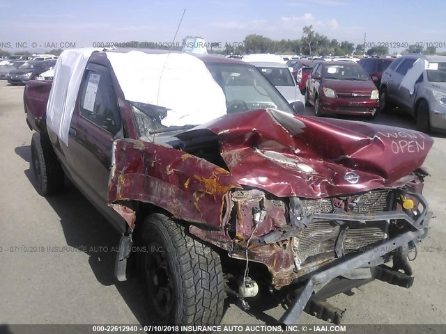 1N6ED27Y44C447045 - 2004 NISSAN FRONTIER CREW CAB XE V6 RED photo 6