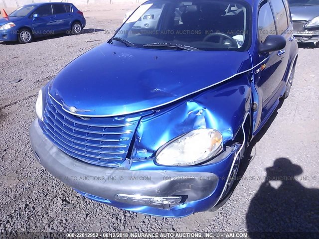 3C4FY48B83T528666 - 2003 CHRYSLER PT CRUISER CLASSIC BLUE photo 6