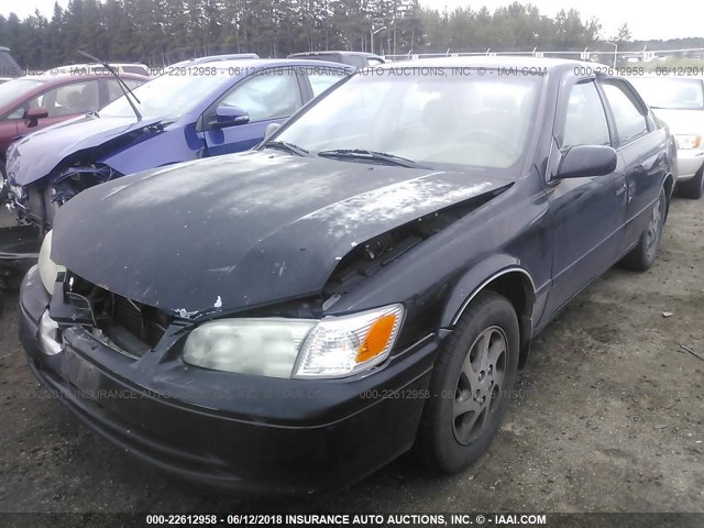 4T1BF22K2YU934291 - 2000 TOYOTA CAMRY LE/XLE BLACK photo 2