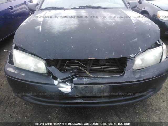 4T1BF22K2YU934291 - 2000 TOYOTA CAMRY LE/XLE BLACK photo 6