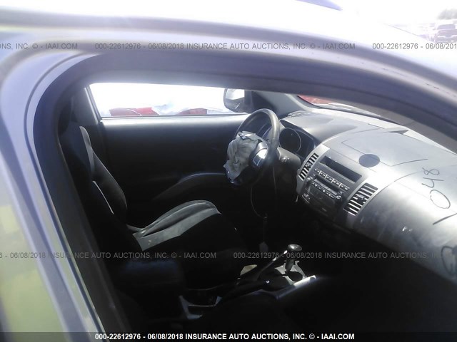 JA4MS31X47Z011236 - 2007 MITSUBISHI OUTLANDER ES/LS SILVER photo 5