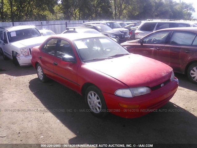 1Y1SK5362RZ085802 - 1994 GEO PRIZM LSI RED photo 1