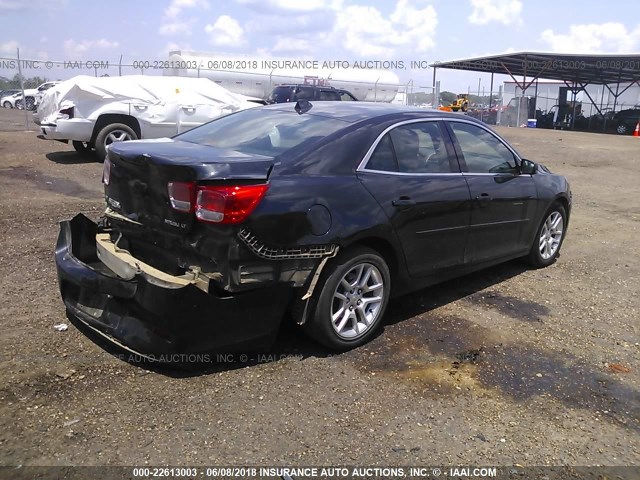 1G11C5SL1EF279665 - 2014 CHEVROLET MALIBU 1LT BLACK photo 4