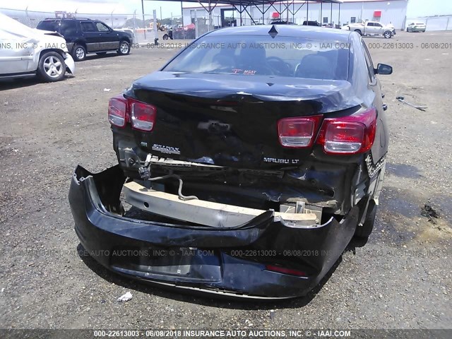 1G11C5SL1EF279665 - 2014 CHEVROLET MALIBU 1LT BLACK photo 6