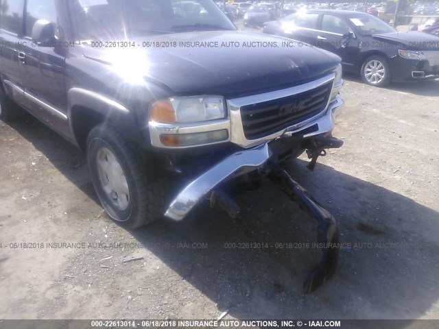 2GTEK13TX61176188 - 2006 GMC NEW SIERRA K1500 BLACK photo 6