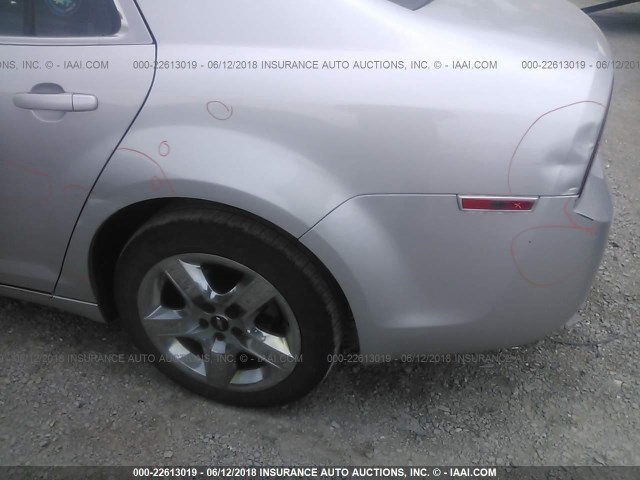 1G1ZC5EB0AF115615 - 2010 CHEVROLET MALIBU 1LT 灰色 照片 6