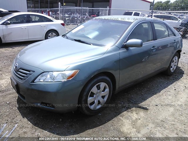 JTNBE46K073080785 - 2007 TOYOTA CAMRY NEW GENERAT CE/LE/XLE/SE GREEN photo 2