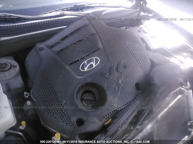 5NPEU46F99H500123 - 2009 HYUNDAI SONATA SE/LIMITED GREEN photo 10