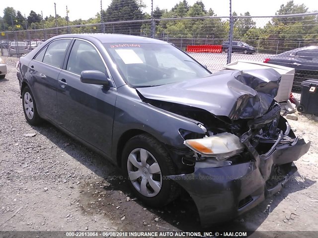 4T1BE46K37U674281 - 2007 TOYOTA CAMRY NEW GENERAT CE/LE/XLE/SE GRAY photo 1