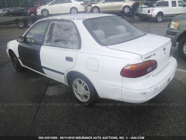 1Y1SK5281YZ414054 - 2000 CHEVROLET GEO PRIZM LSI WHITE photo 3