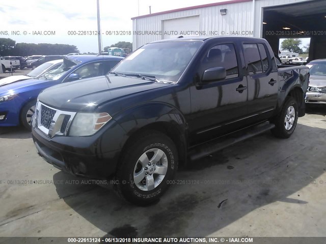 1N6AD0EV1CC424252 - 2012 NISSAN FRONTIER S/SV/SL/PRO-4X BLACK photo 2