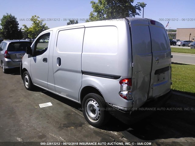 3N6CM0KN9DK696511 - 2013 NISSAN NV200 2.5S/2.5SV SILVER photo 3