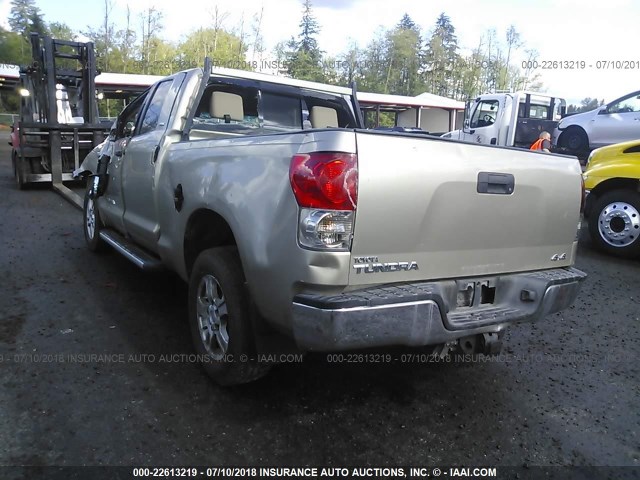 5TFRV54137X014579 - 2007 TOYOTA TUNDRA DOUBLE CAB SR5 BROWN photo 3