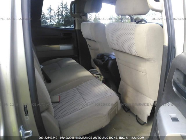 5TFRV54137X014579 - 2007 TOYOTA TUNDRA DOUBLE CAB SR5 BROWN photo 8